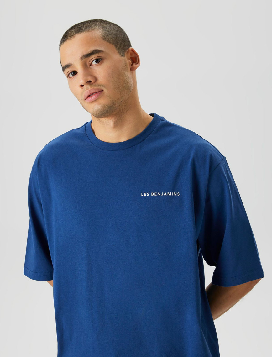 Les Benjamins Core Erkek Lacivert T-Shirt Les Benjamins Core Erkek Lacivert T-Shirt