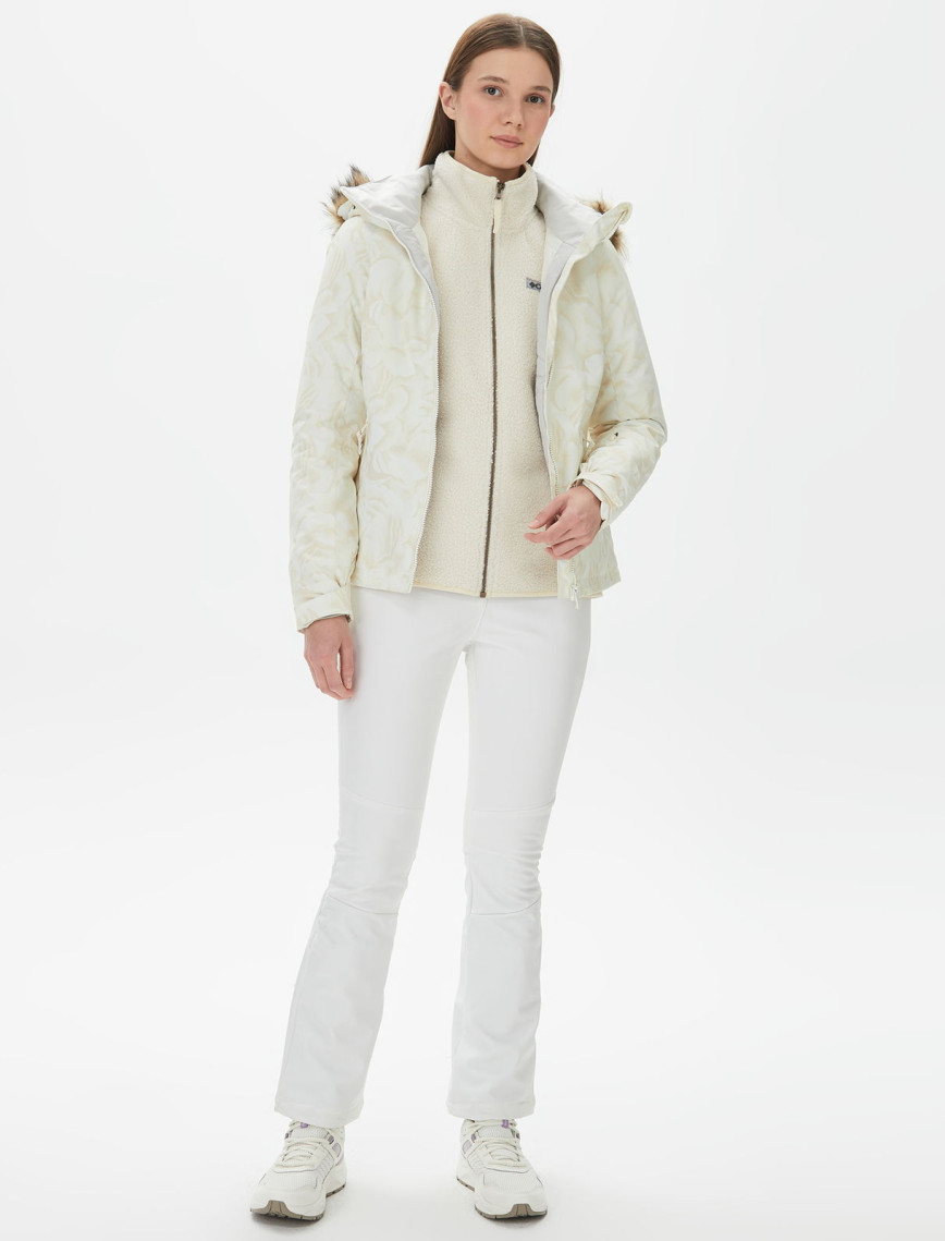 Roxy Jet Ski Kadın Beyaz Kayak Montu Roxy Jet Ski Kadın Beyaz Kayak Montu