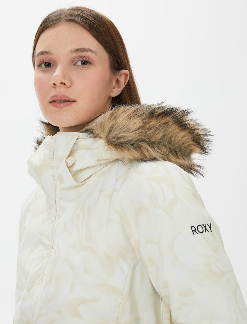 Roxy Jet Ski Kadın Beyaz Kayak Montu Roxy Jet Ski Kadın Beyaz Kayak Montu