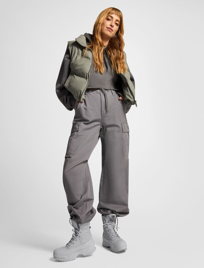 Converse Chuck Taylor All Star Lugged 2.0 CC Unisex Gri Deri Platform Bot