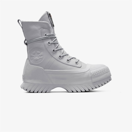 Converse Chuck Taylor All Star Lugged 2.0 CC Unisex Gri Deri Platform Bot Converse Chuck Taylor All Star Lugged 2.0 CC Unisex Gri Deri Platform Bot