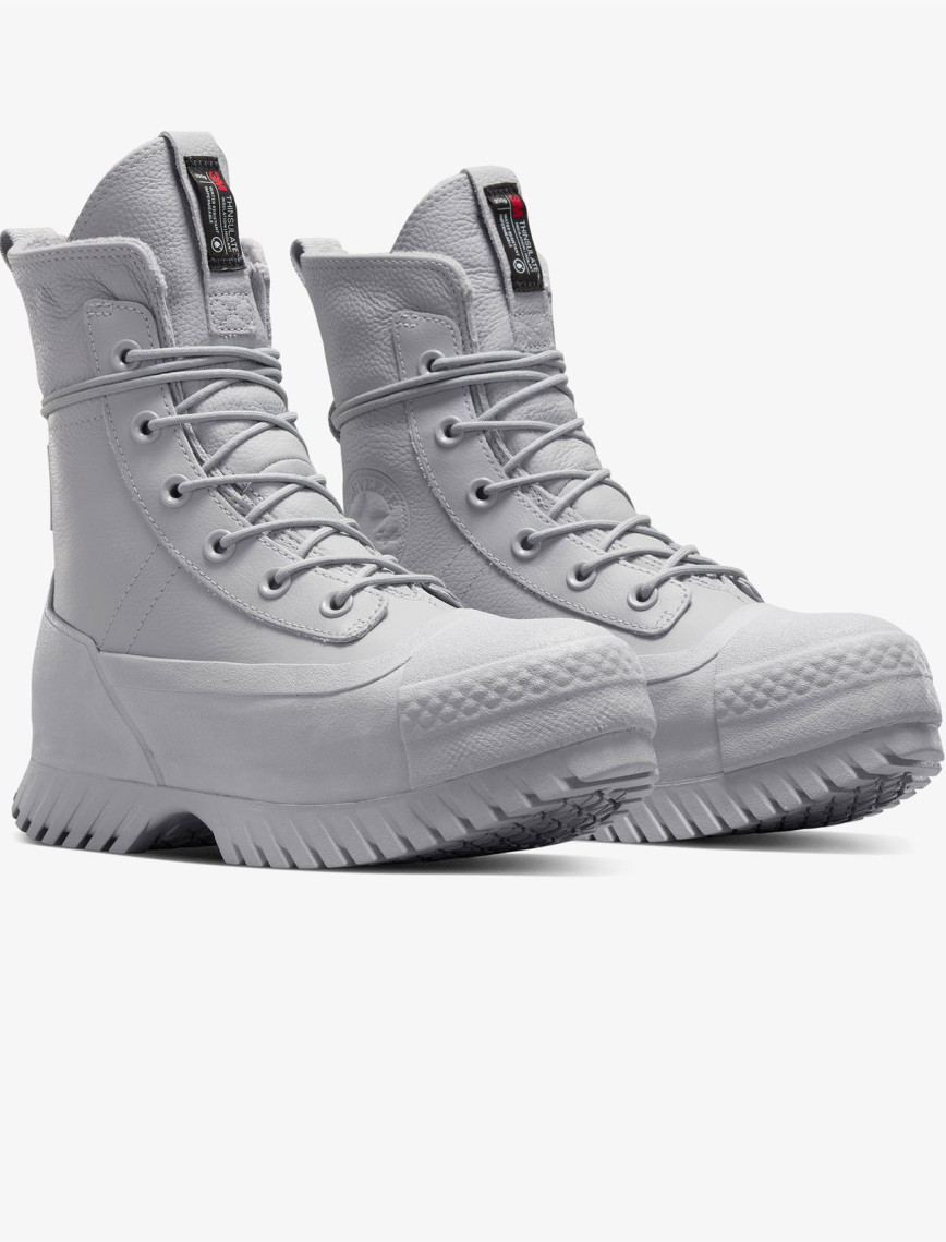 Converse Chuck Taylor All Star Lugged 2.0 CC Unisex Gri Deri Platform Bot