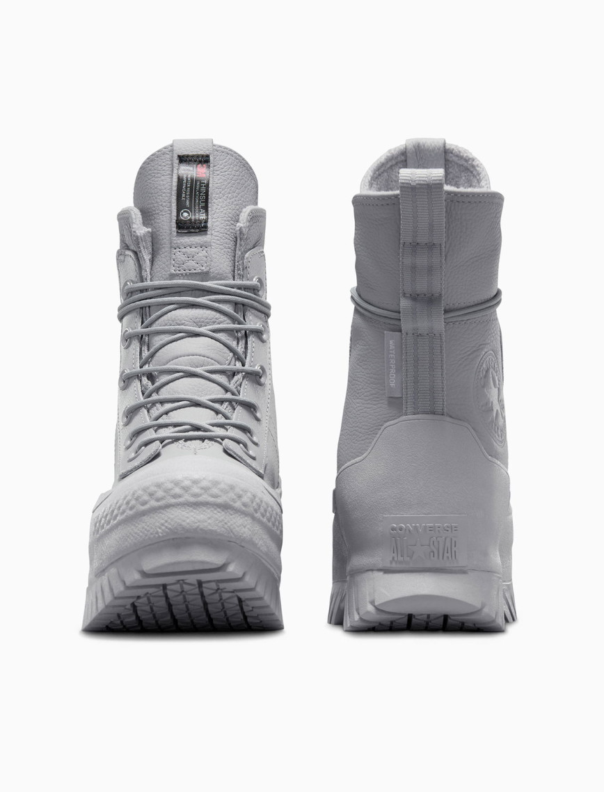 Converse Chuck Taylor All Star Lugged 2.0 CC Unisex Gri Deri Platform Bot