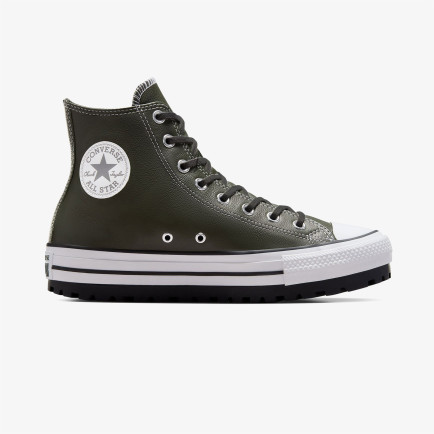 Converse Chuck Taylor All Star City Trek Unisex Yeşil Deri Bot