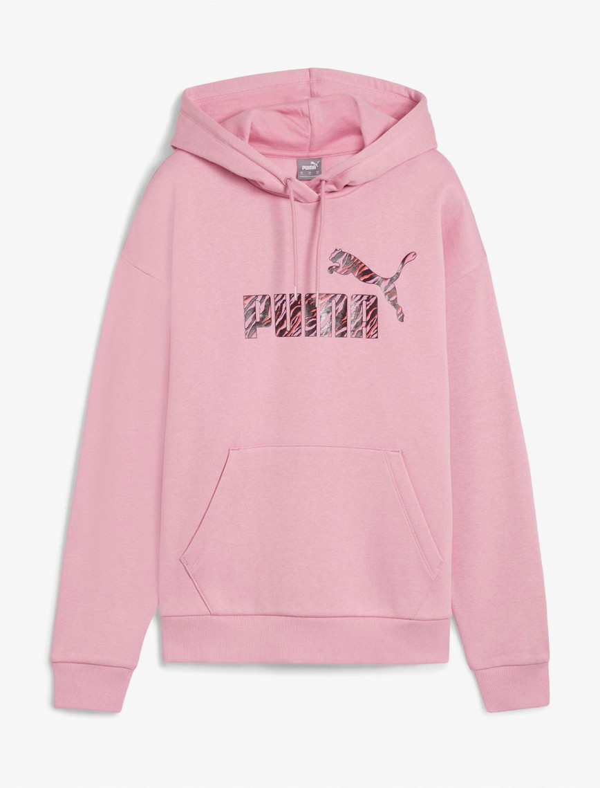 Puma Essential Animal Kadın Pembe Günlük Sweatshirt