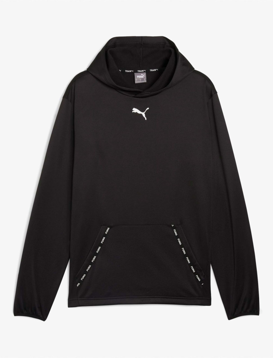Puma FIT Power Fleece Erkek Siyah Günlük Sweatshirt Puma FIT Power Fleece Erkek Siyah Günlük Sweatshirt