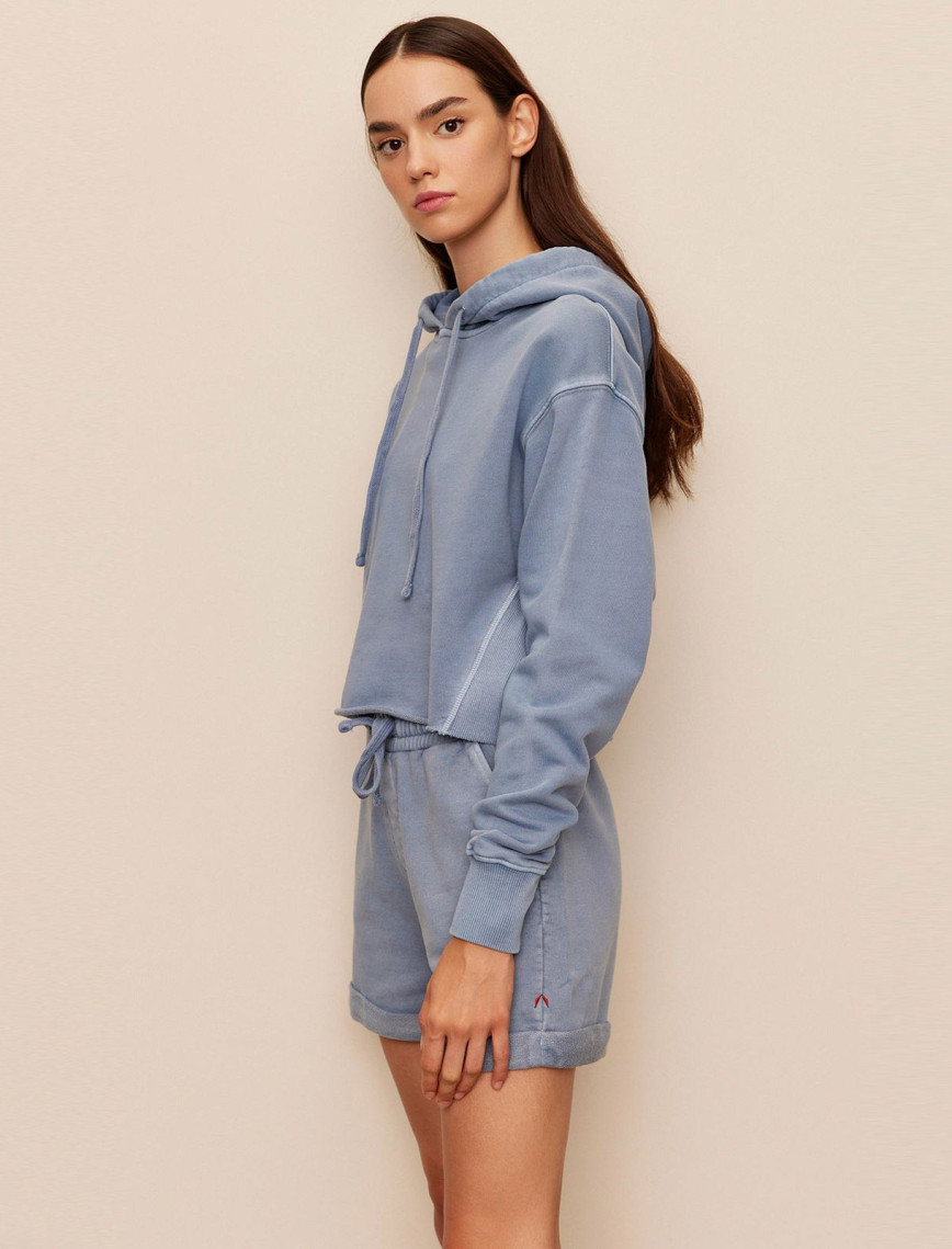 The Stay Line Lumi Kadın Mavi Hoodie The Stay Line Lumi Kadın Mavi Hoodie