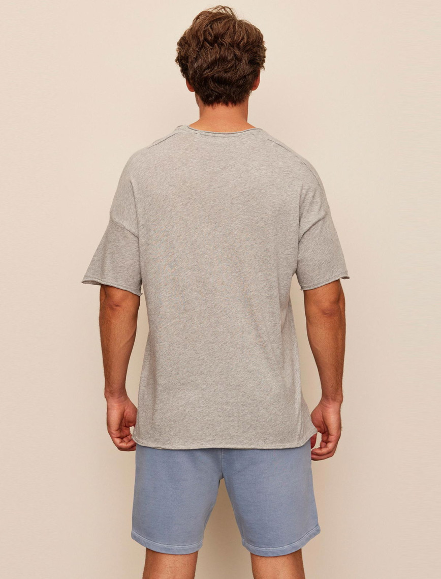 The Stay Line Lonzo Erkek Gri T-Shirt The Stay Line Lonzo Erkek Gri T-Shirt