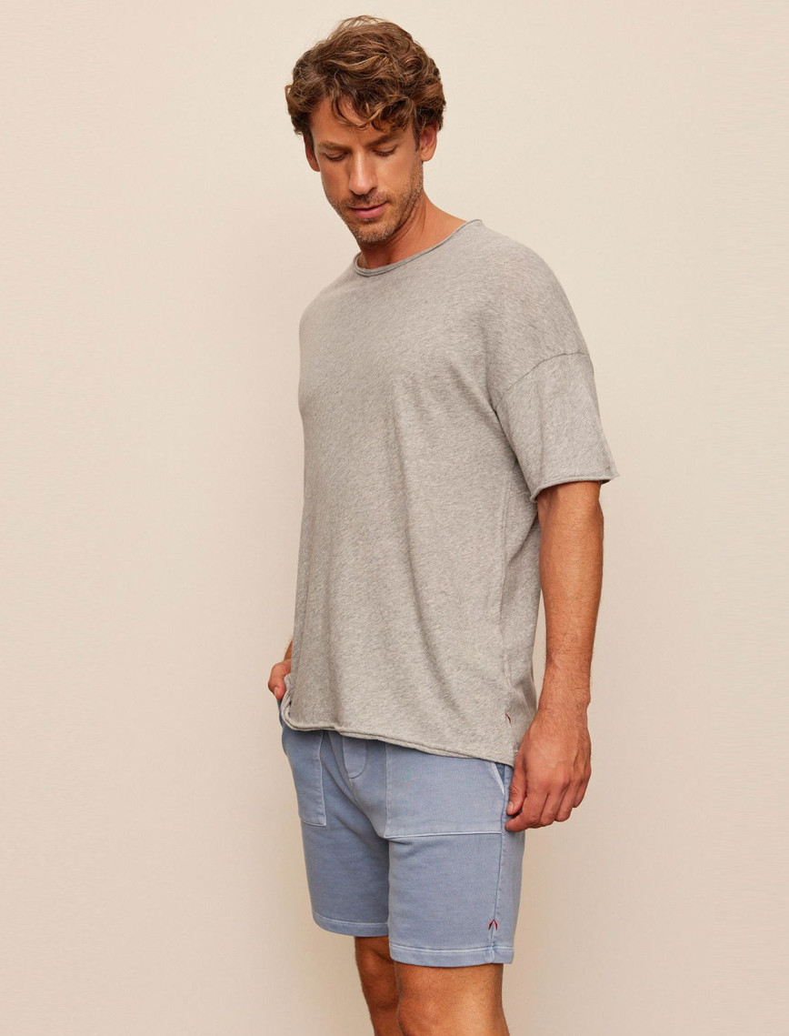 The Stay Line Lonzo Erkek Gri T-Shirt The Stay Line Lonzo Erkek Gri T-Shirt