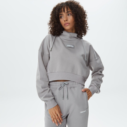 United4 Classic Kadın Gri Hoodie United4 Classic Kadın Gri Hoodie