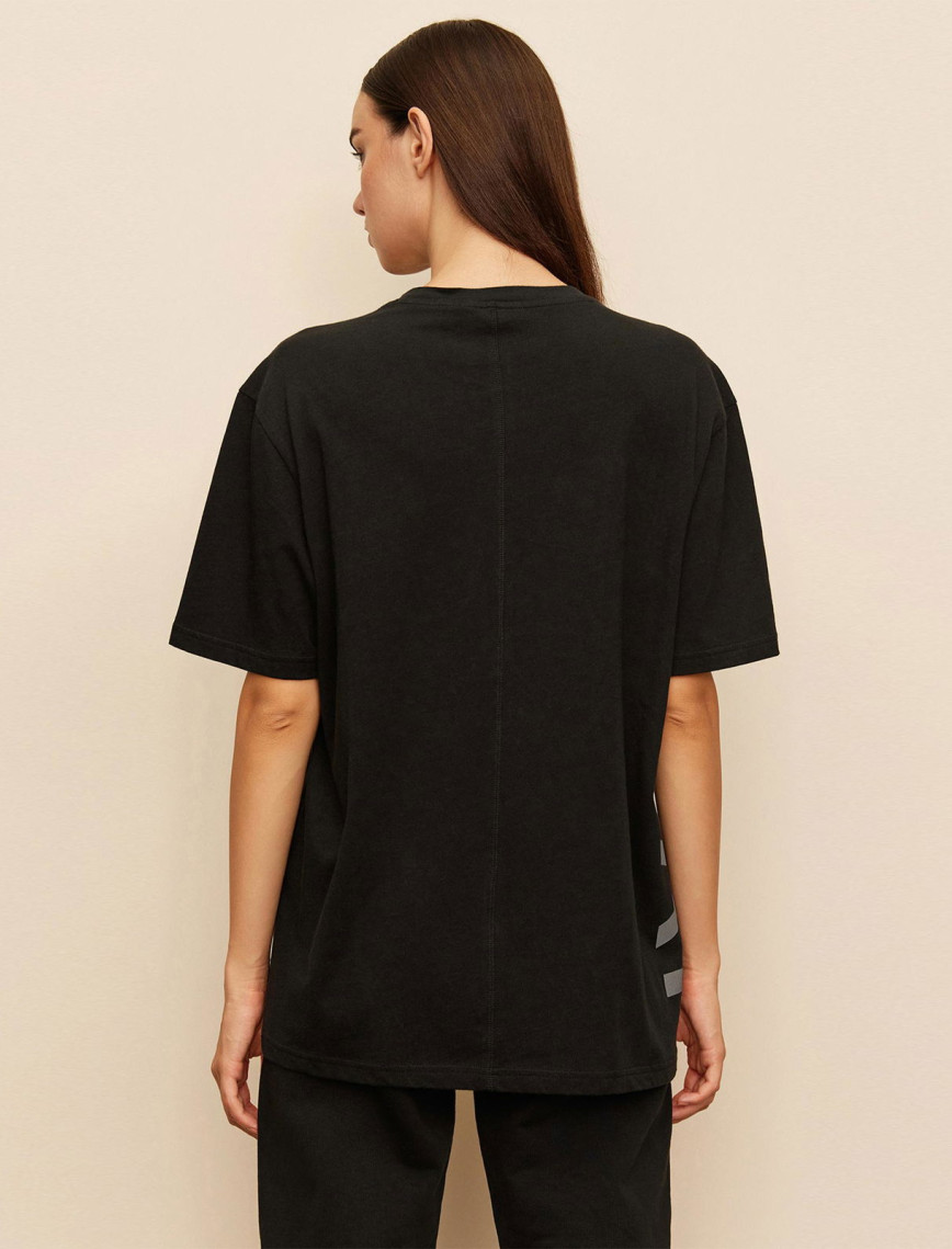 The Stay Line Soley Unisex Siyah T-Shirt The Stay Line Soley Unisex Siyah T-Shirt