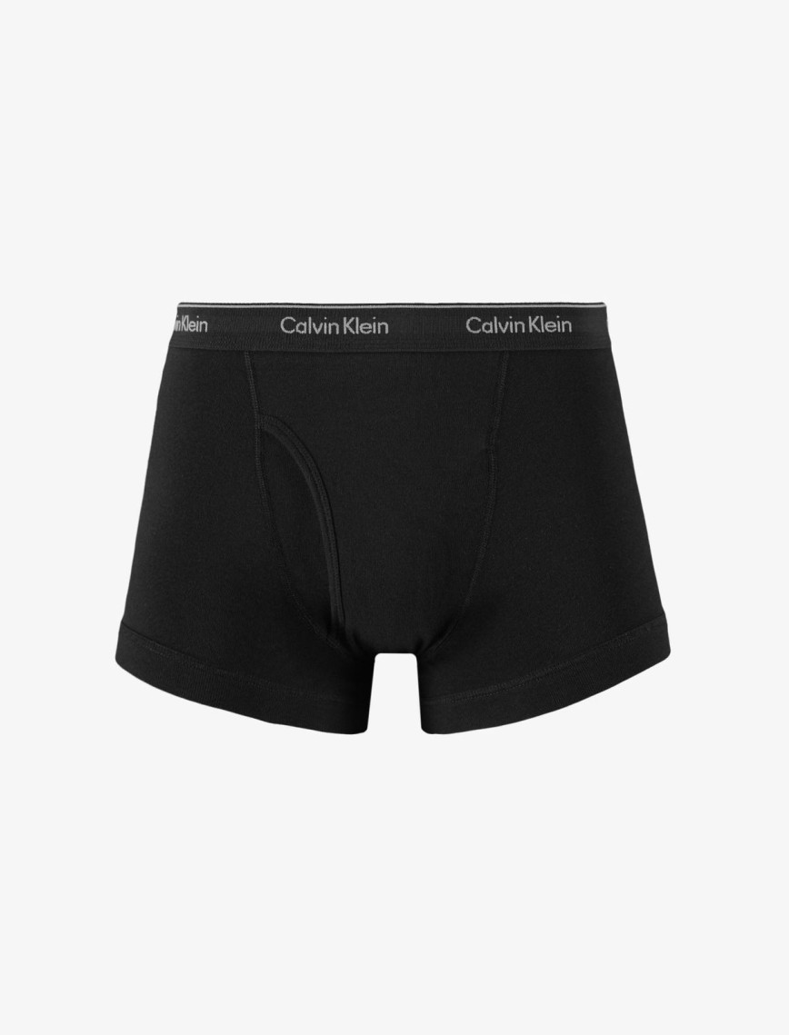Calvin Klein Classic 3'lü Erkek Siyah/Beyaz/Gri Boxer Calvin Klein Classic 3'lü Erkek Siyah/Beyaz/Gri Boxer