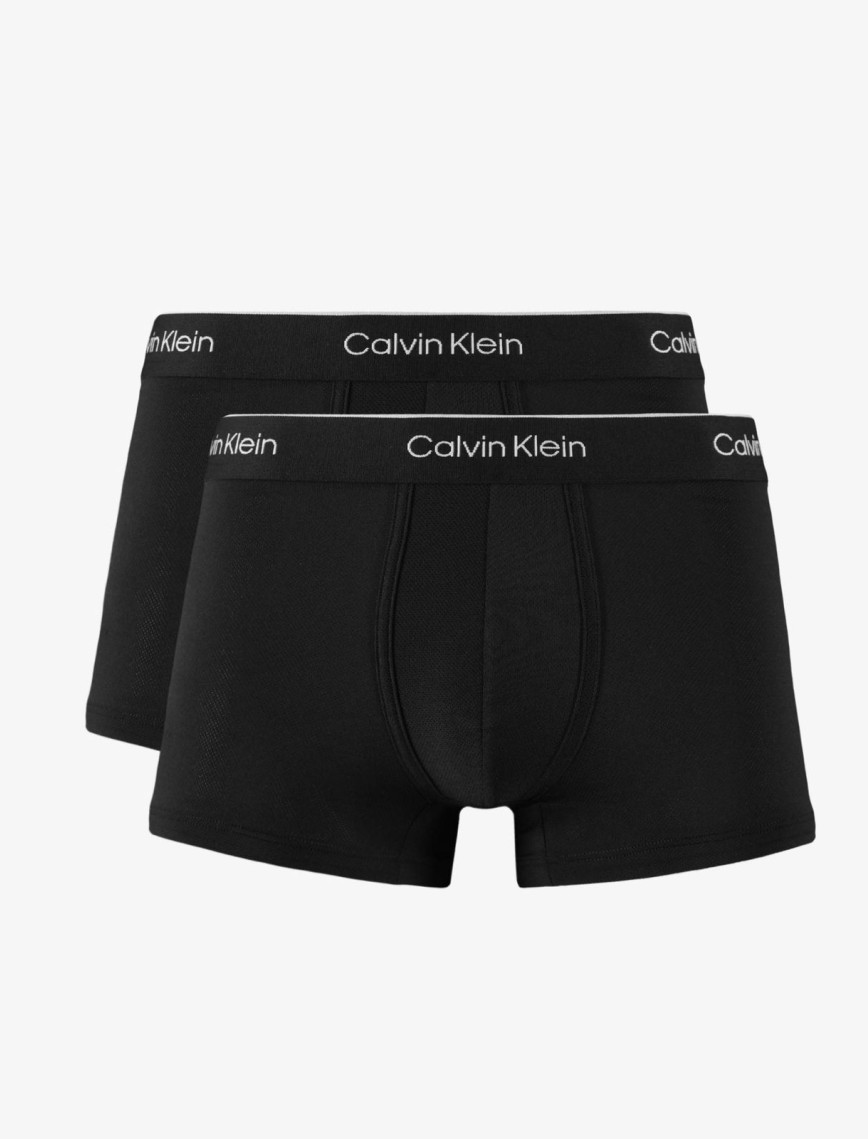 Calvin Klein 2'li Low Rise Erkek Siyah Boxer Calvin Klein 2'li Low Rise Erkek Siyah Boxer