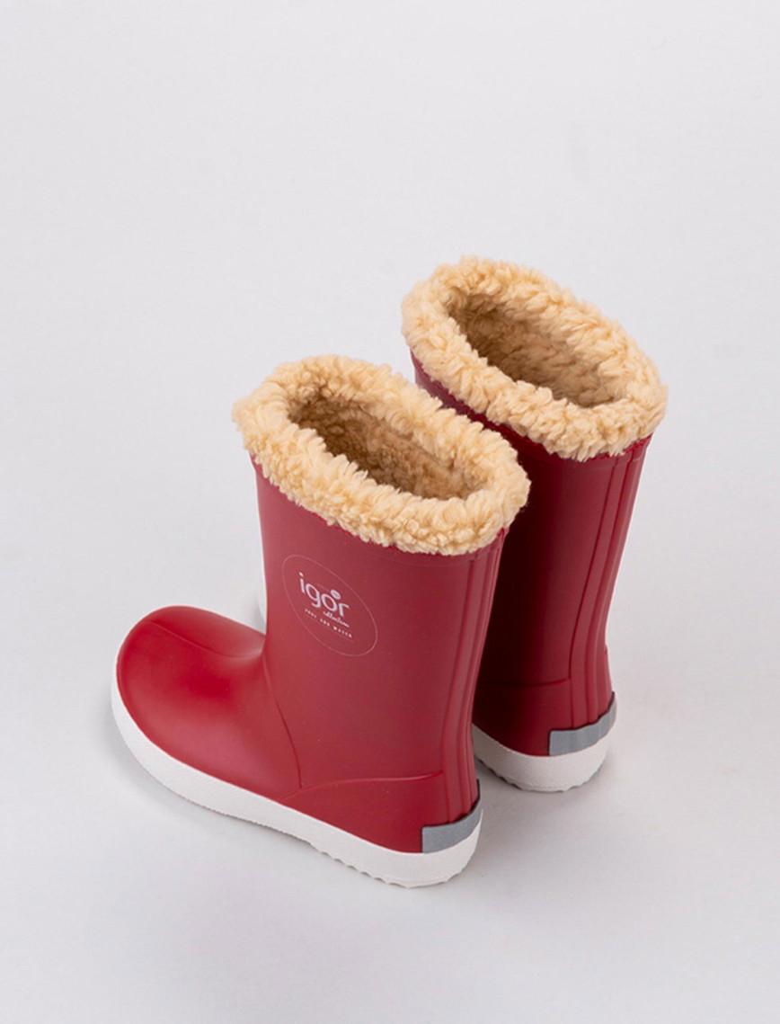 Igor Splash Nautico Borreguito Çocuk Kırmızı Çizme Igor Splash Nautico Borreguito Çocuk Kırmızı Çizme