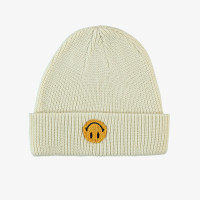 Market Smiley Upside Down Erkek Krem Bere Market Smiley Upside Down Erkek Krem Bere