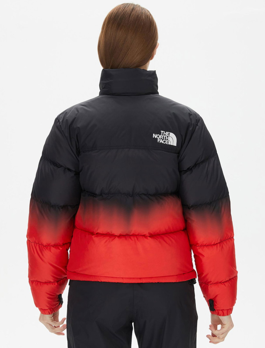The North Face 96 Nuptse Dip Dye Kadın Kırmızı Mont The North Face 96 Nuptse Dip Dye Kadın Kırmızı Mont