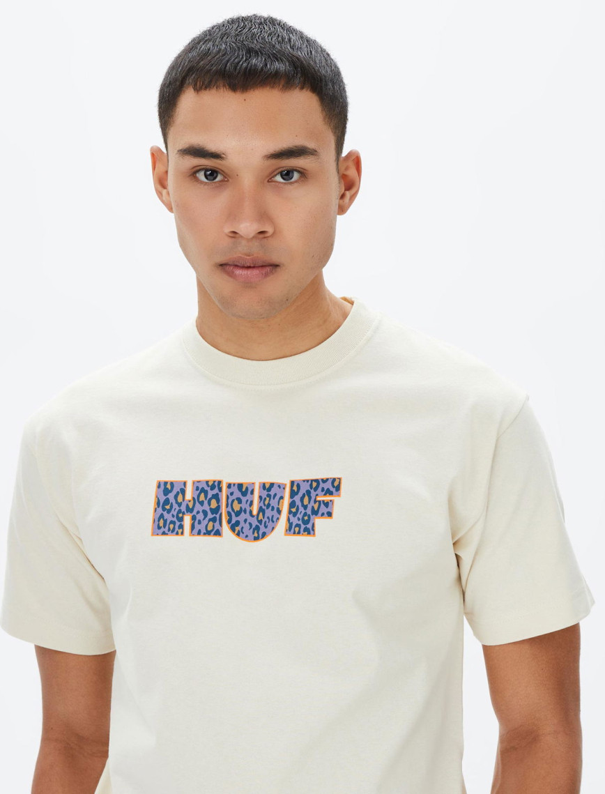 HUF Cheata Erkek Bej T-Shirt HUF Cheata Erkek Bej T-Shirt