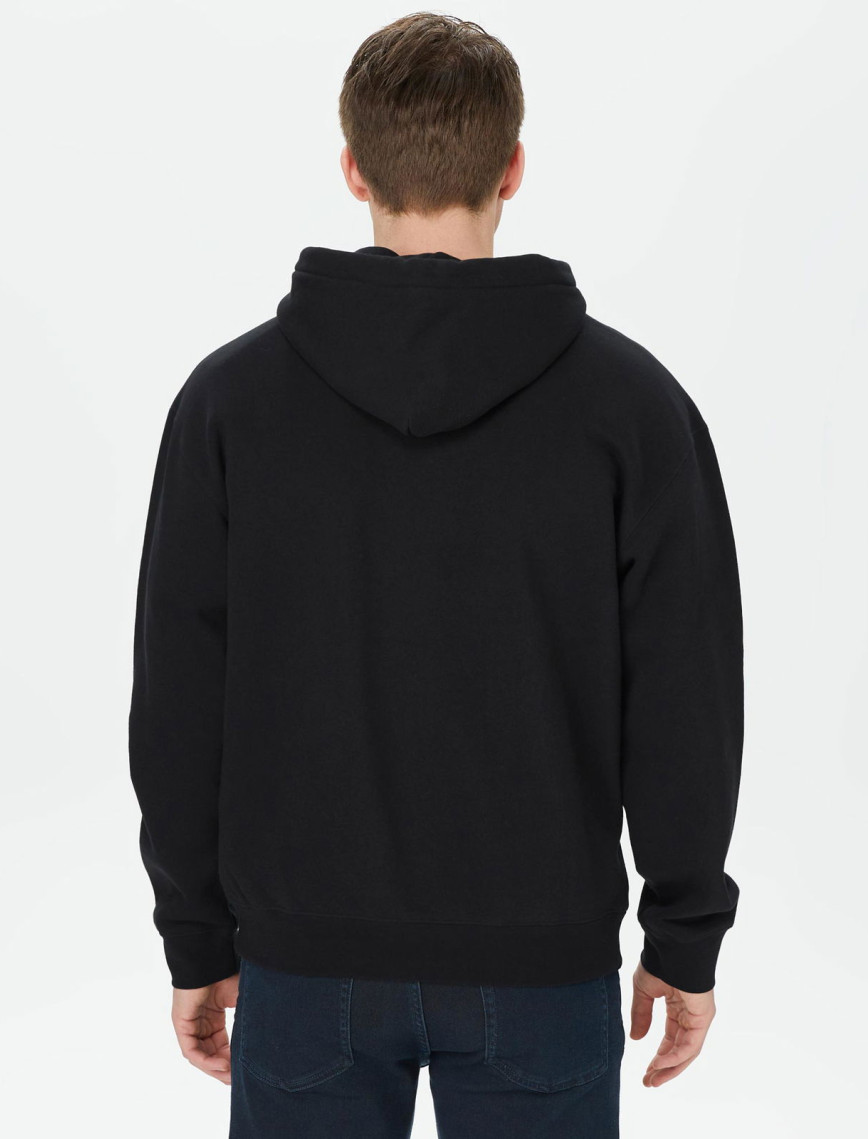 HUF Set Box Erkek Siyah Hoodie HUF Set Box Erkek Siyah Hoodie