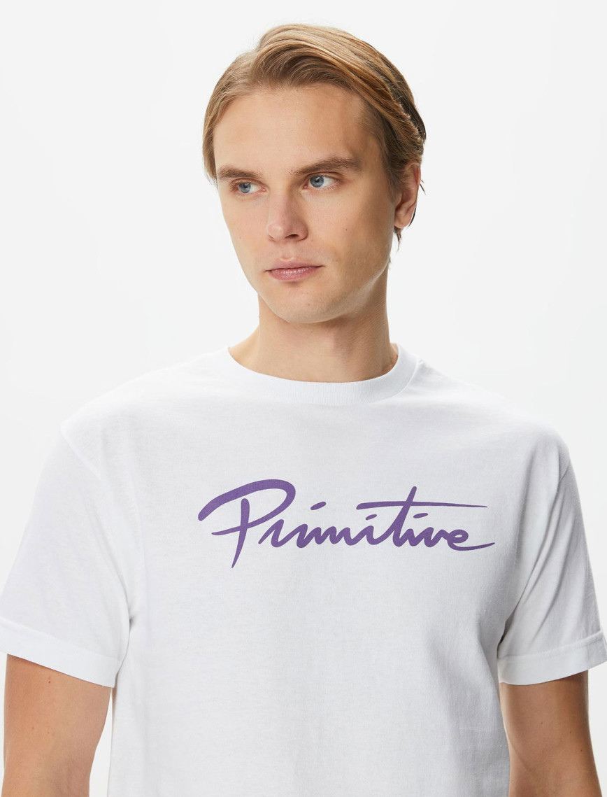 Primitive Nuevo Erkek Beyaz T-Shirt Primitive Nuevo Erkek Beyaz T-Shirt