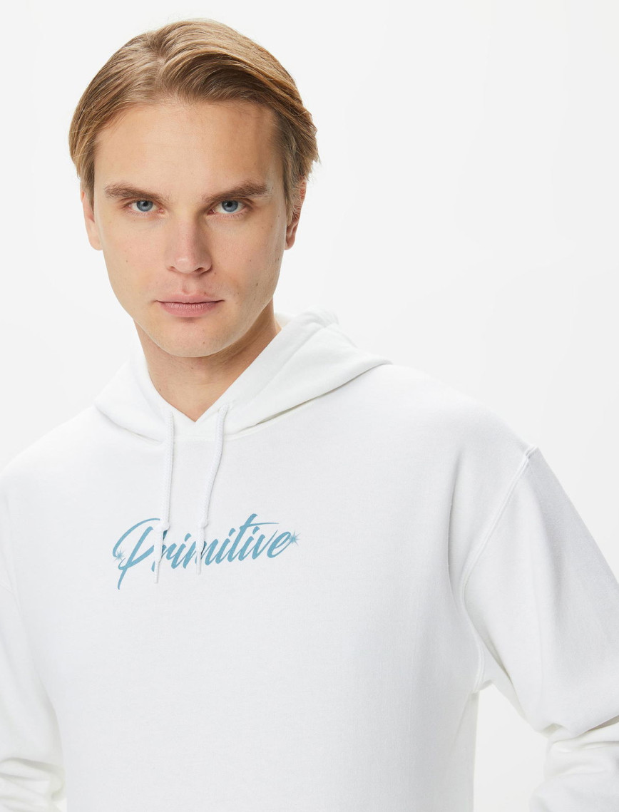 Primitive Shiver Erkek Beyaz Hoodie Primitive Shiver Erkek Beyaz Hoodie