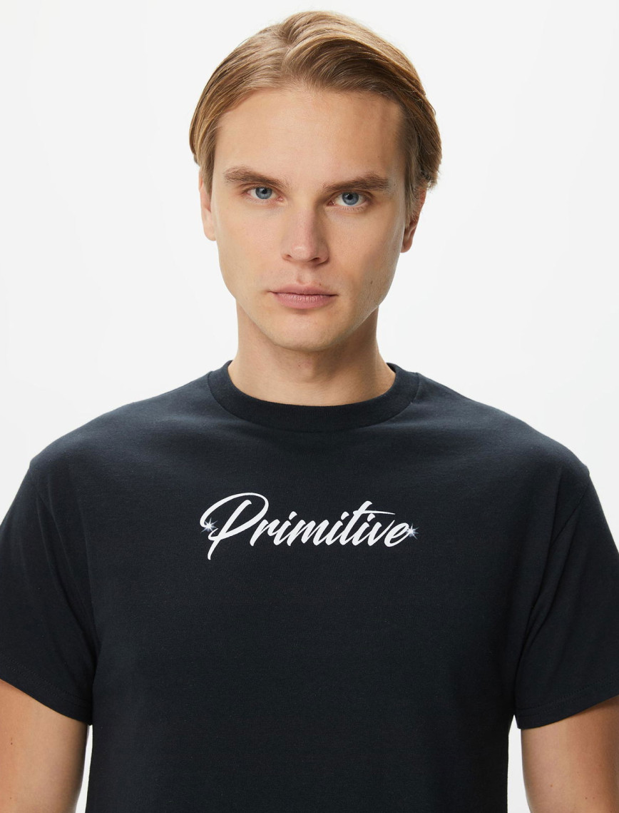 Primitive Shiver Erkek Siyah T-Shirt Primitive Shiver Erkek Siyah T-Shirt