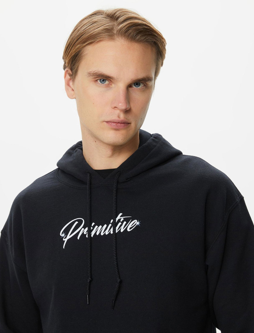 Primitive Shiver Erkek Siyah Hoodie Primitive Shiver Erkek Siyah Hoodie