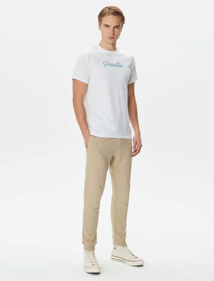 Primitive Shiver Erkek Beyaz T-Shirt Primitive Shiver Erkek Beyaz T-Shirt