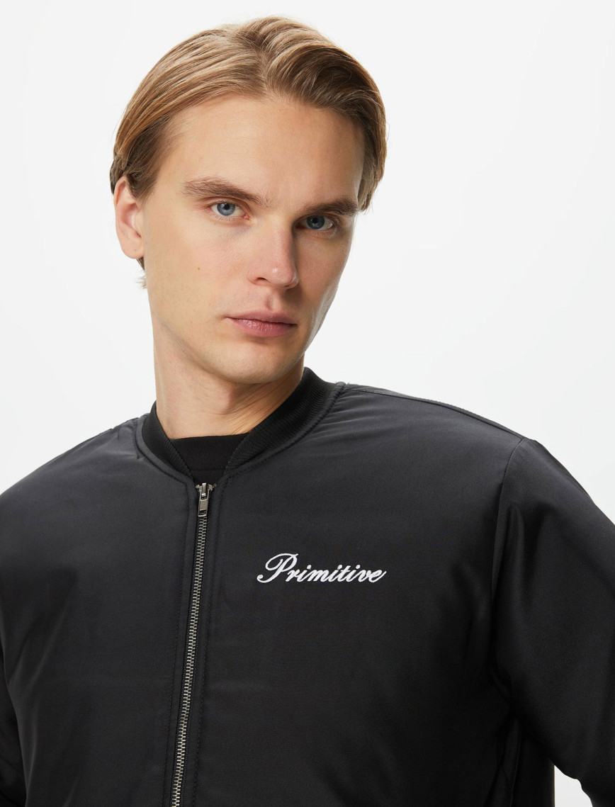 Primitive Scorpio Bomber Erkek Siyah T-Shirt Primitive Scorpio Bomber Erkek Siyah T-Shirt