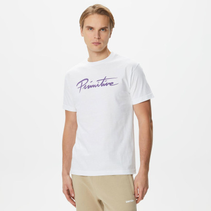 Primitive Nuevo Erkek Beyaz T-Shirt Primitive Nuevo Erkek Beyaz T-Shirt