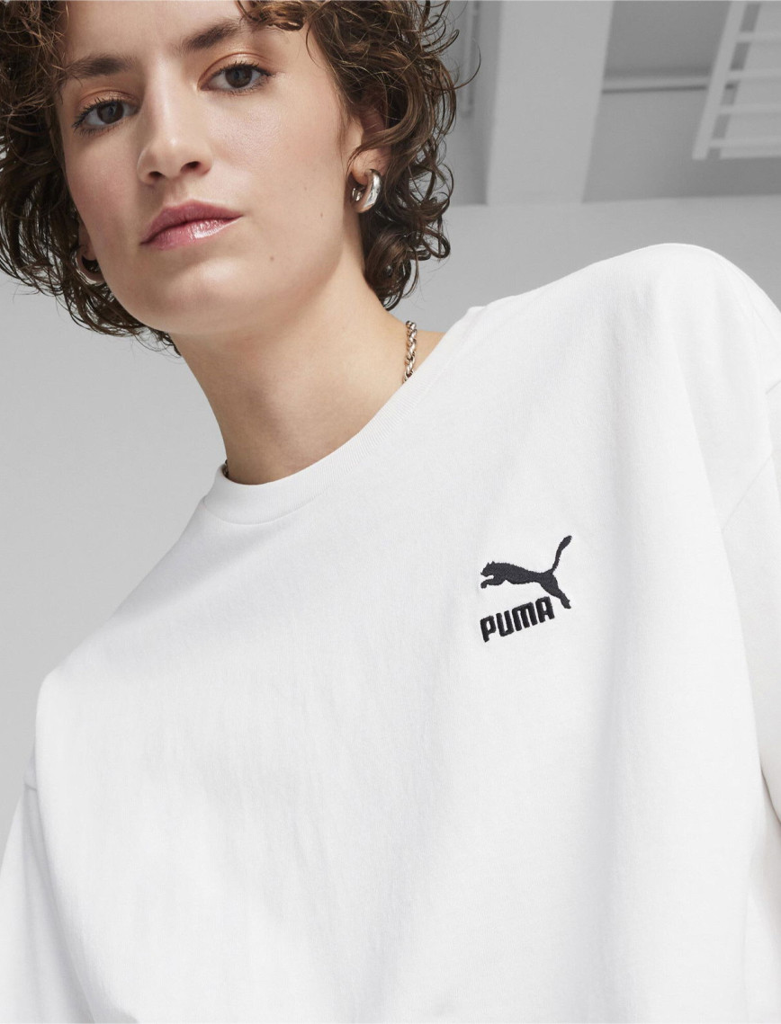 Puma Better Classics Erkek Beyaz T-Shirt Puma Better Classics Erkek Beyaz T-Shirt