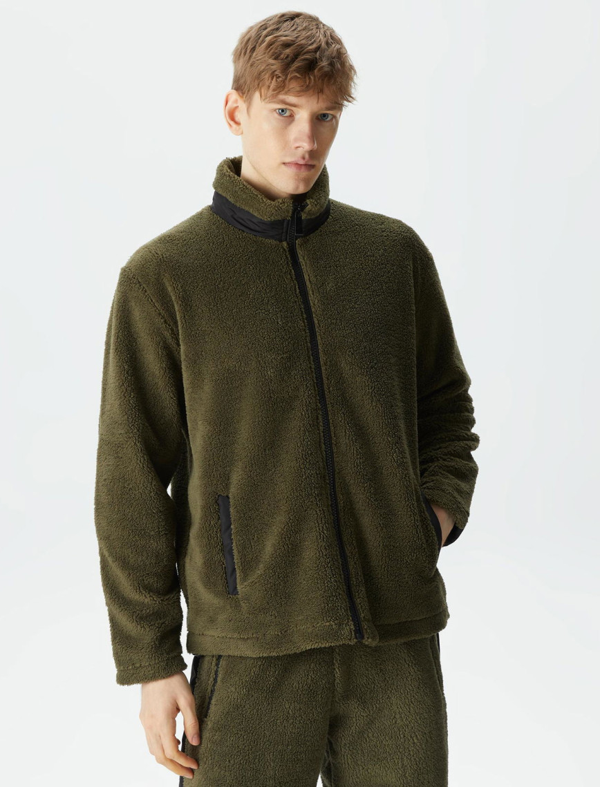 The Stay Line Hugger Unisex Haki Ceket The Stay Line Hugger Unisex Haki Ceket