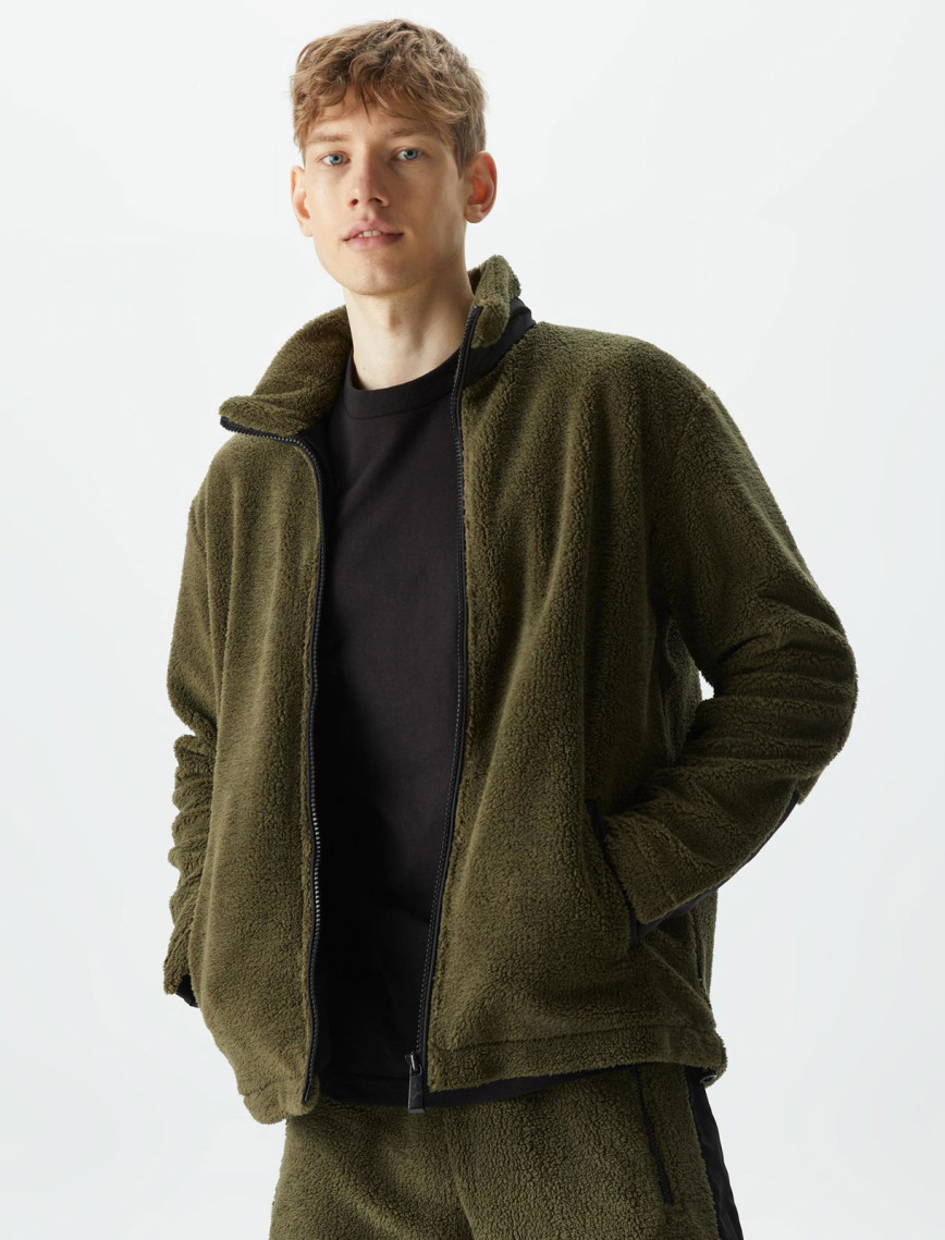 The Stay Line Hugger Unisex Haki Ceket The Stay Line Hugger Unisex Haki Ceket