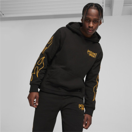 Puma Caution Erkek Siyah Hoodie Puma Caution Erkek Siyah Hoodie