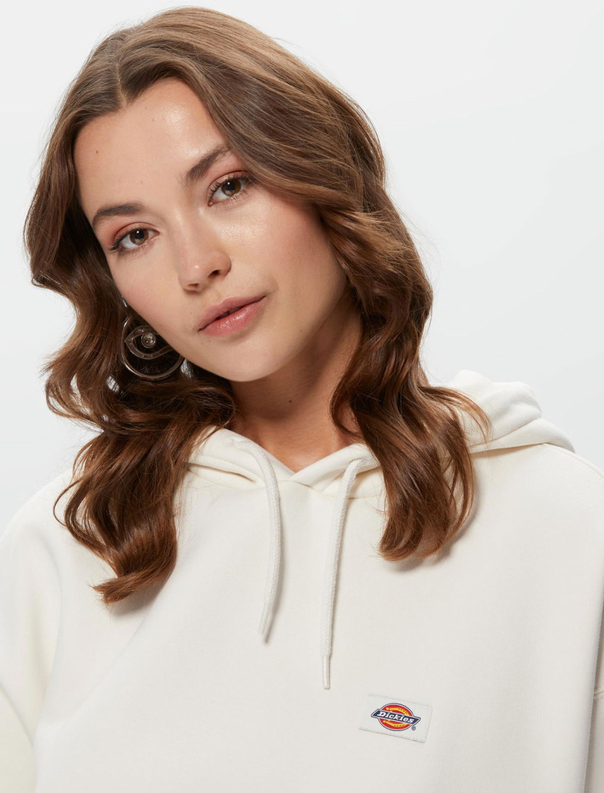 Dickies Oakport Cropped Kadın Krem Hoodie Dickies Oakport Cropped Kadın Krem Hoodie