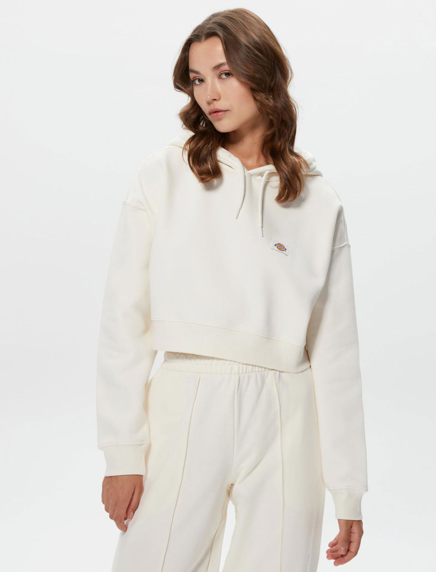 Dickies Oakport Cropped Kadın Siyah Hoodie Dickies Oakport Cropped Kadın Siyah Hoodie