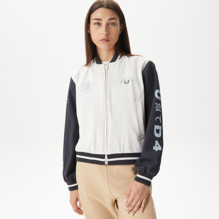 UNITED4 Collage Kadın Krem Ceket UNITED4 Collage Kadın Krem Ceket