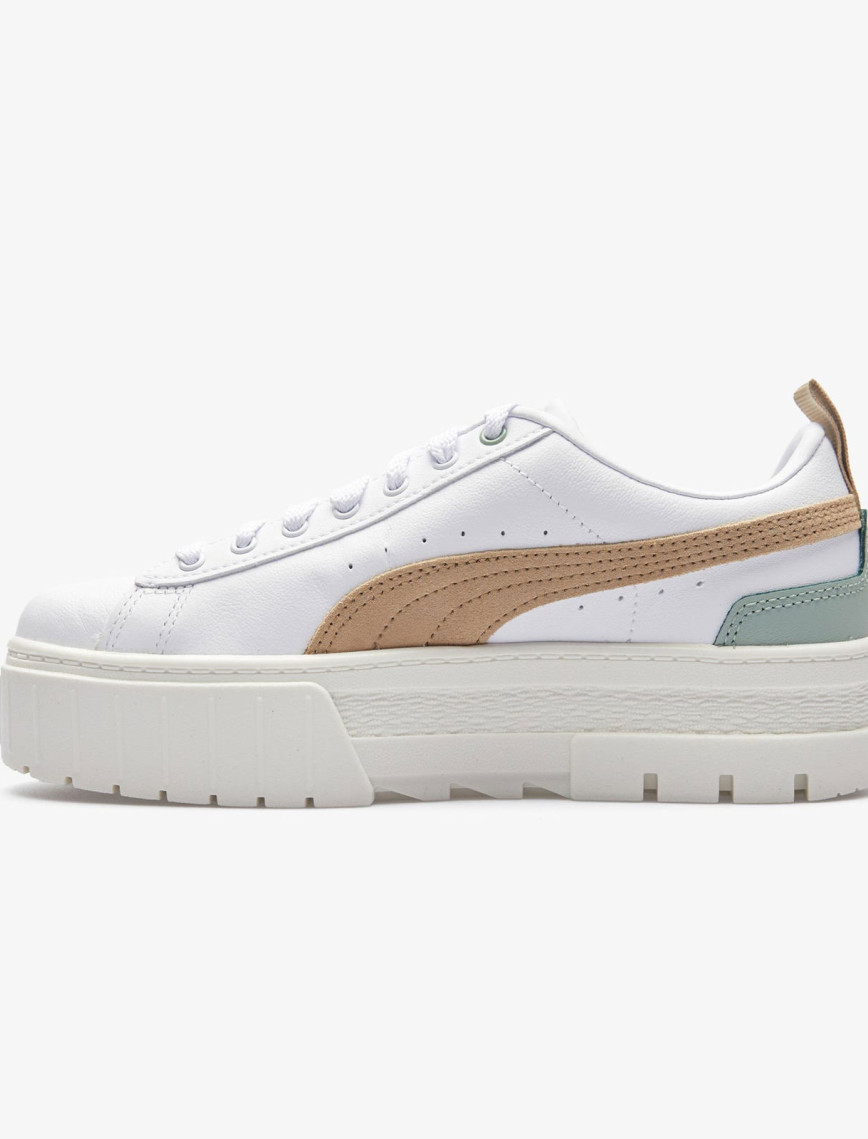 Puma Mayze Lth Kadın Beyaz Spor Ayakkabı Puma Mayze Lth Kadın Beyaz Spor Ayakkabı