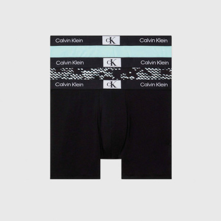 Calvin Klein 96 Cotton 3'lü Erkek Mavi Boxer Calvin Klein 96 Cotton 3'lü Erkek Mavi Boxer