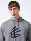 Under Armour Curry Splash Erkek Gri Hoodie