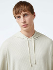 Under Armour Rival Waffle Erkek Bej Hoodie Under Armour Rival Waffle Erkek Bej Hoodie