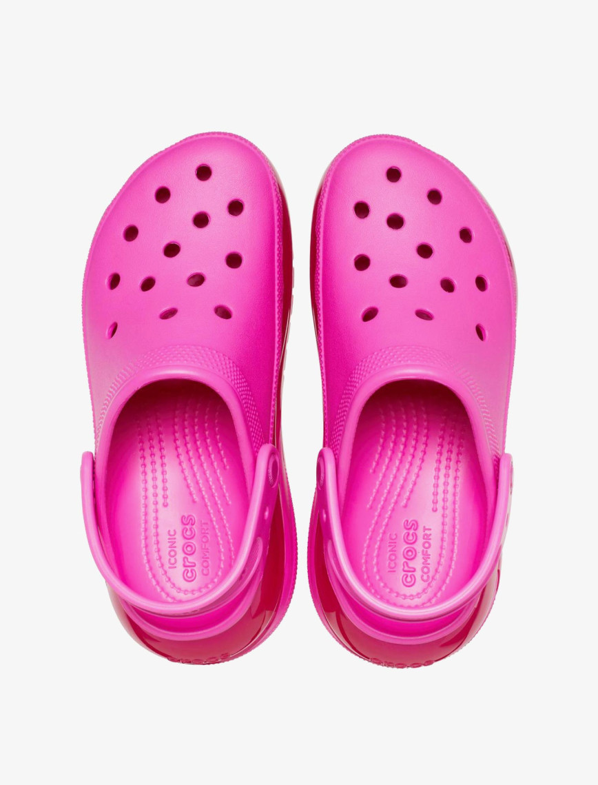 Crocs Classic Mega Crush Kadın Pembe Terlik Crocs Classic Mega Crush Kadın Pembe Terlik