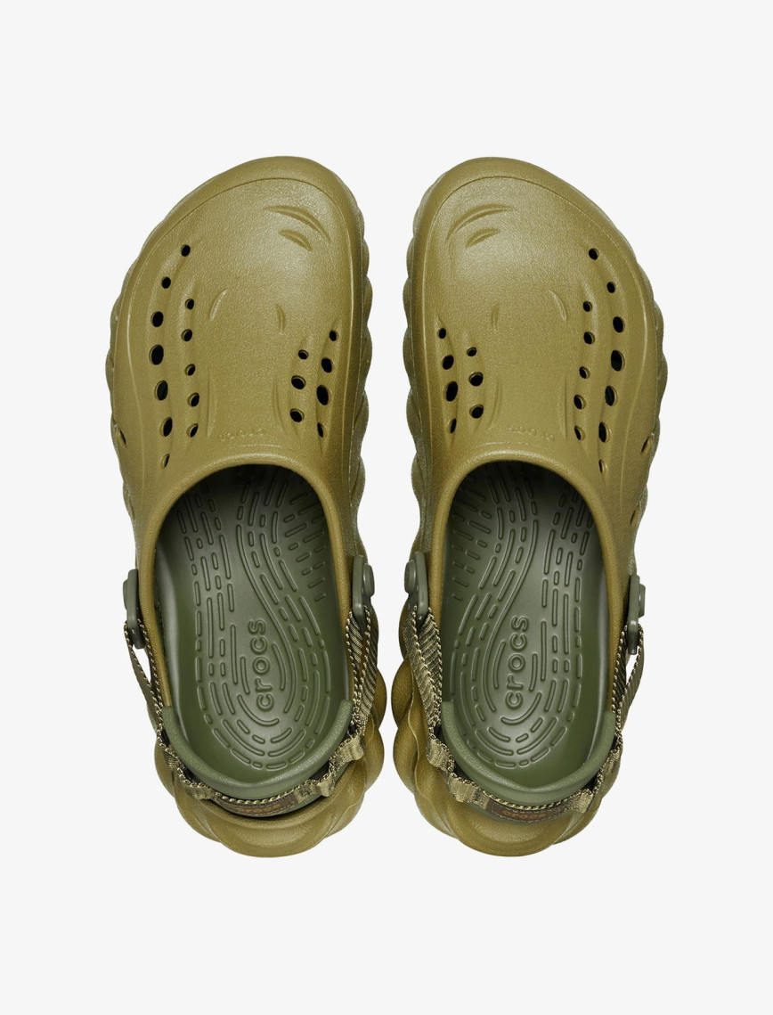 Crocs Echo Erkek Haki Terlik Crocs Echo Erkek Haki Terlik