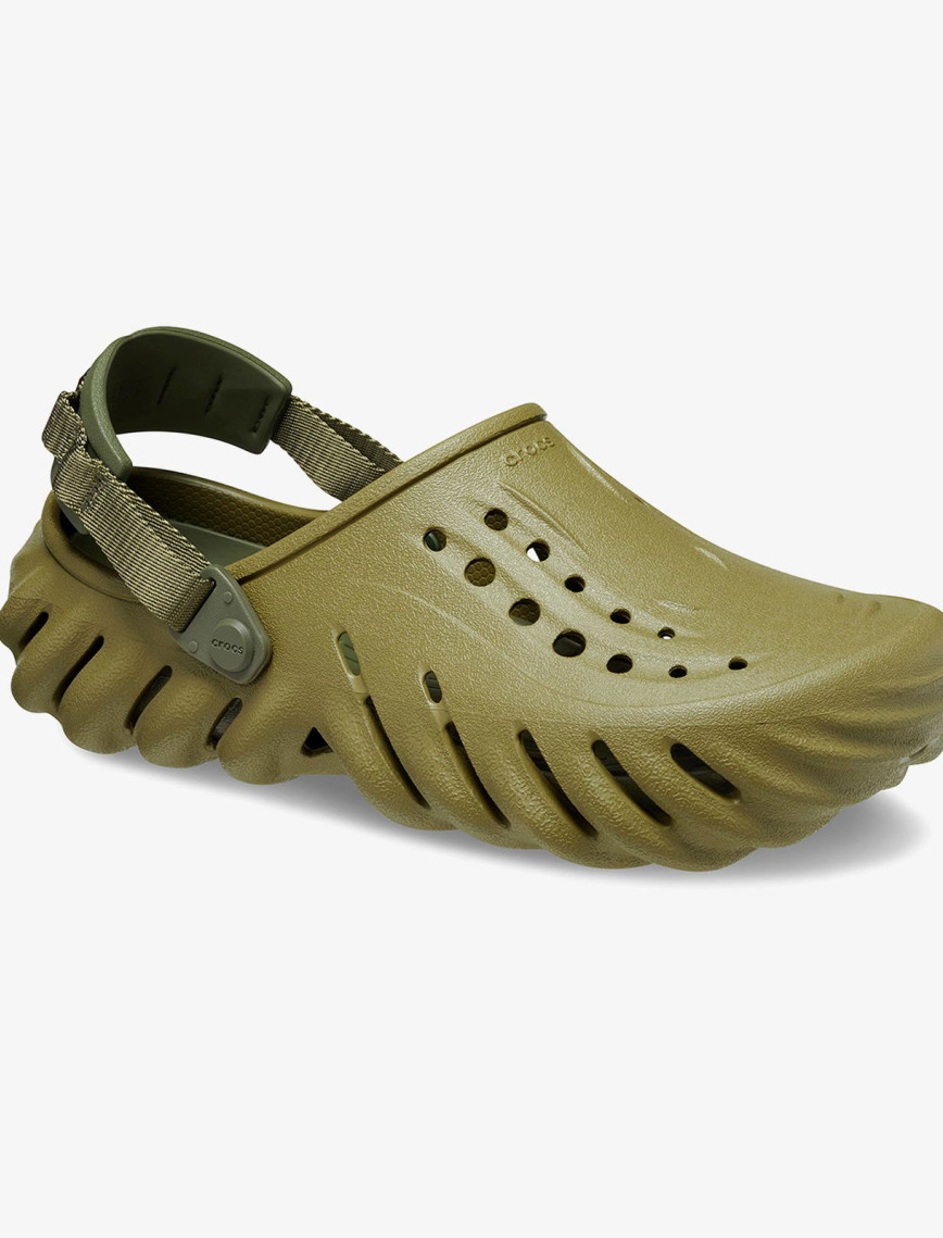 Crocs Echo Erkek Haki Terlik Crocs Echo Erkek Haki Terlik
