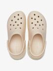 Crocs Classic Mega Crush Platform Kadın Krem Terlik Crocs Classic Mega Crush Platform Kadın Krem Terlik