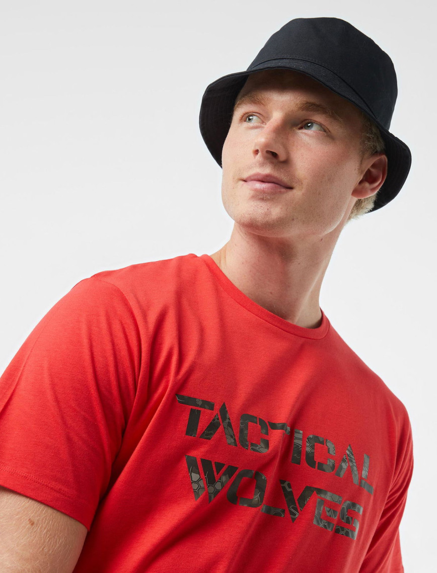 Tactical Wolves Kryptek Kamo Erkek Kırmızı T-Shirt Tactical Wolves Kryptek Kamo Erkek Kırmızı T-Shirt