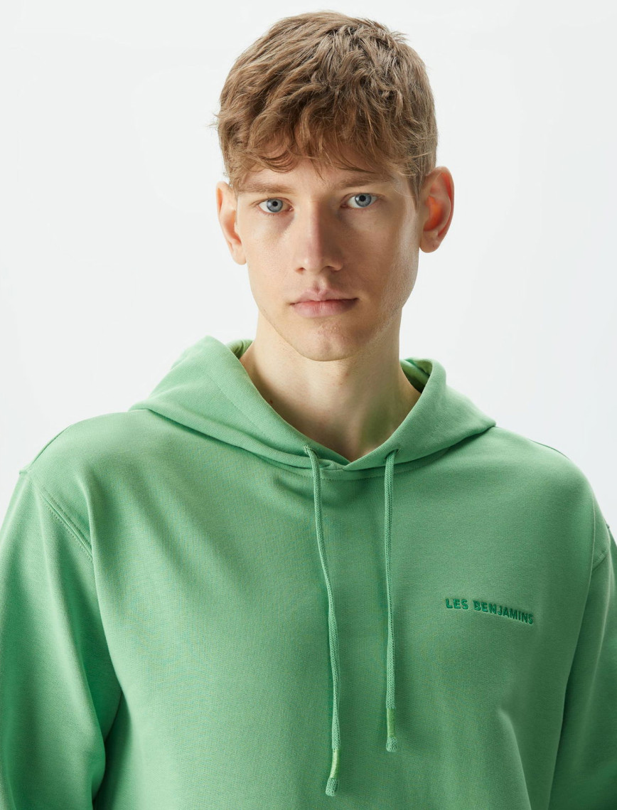 Les Benjamins Essential 305 Erkek Yeşil Hoodie Les Benjamins Essential 305 Erkek Yeşil Hoodie