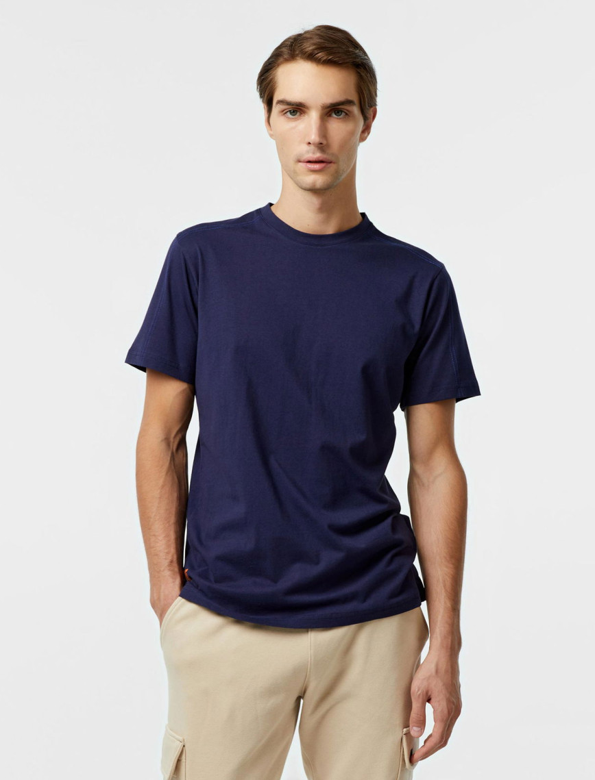 Tacticalwolves C-128 Erkek Mavi T-Shirt