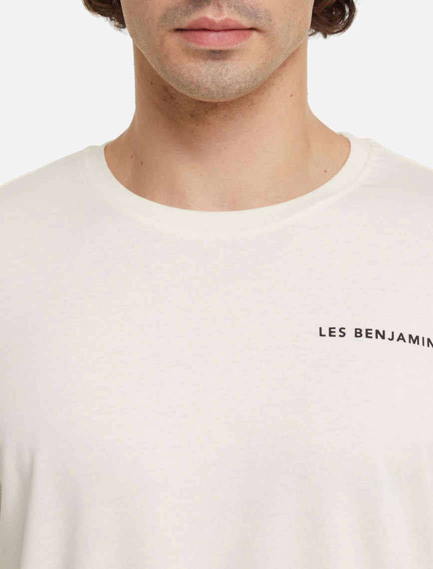 Les Benjamins Core Erkek Beyaz T-Shirt Les Benjamins Core Erkek Beyaz T-Shirt