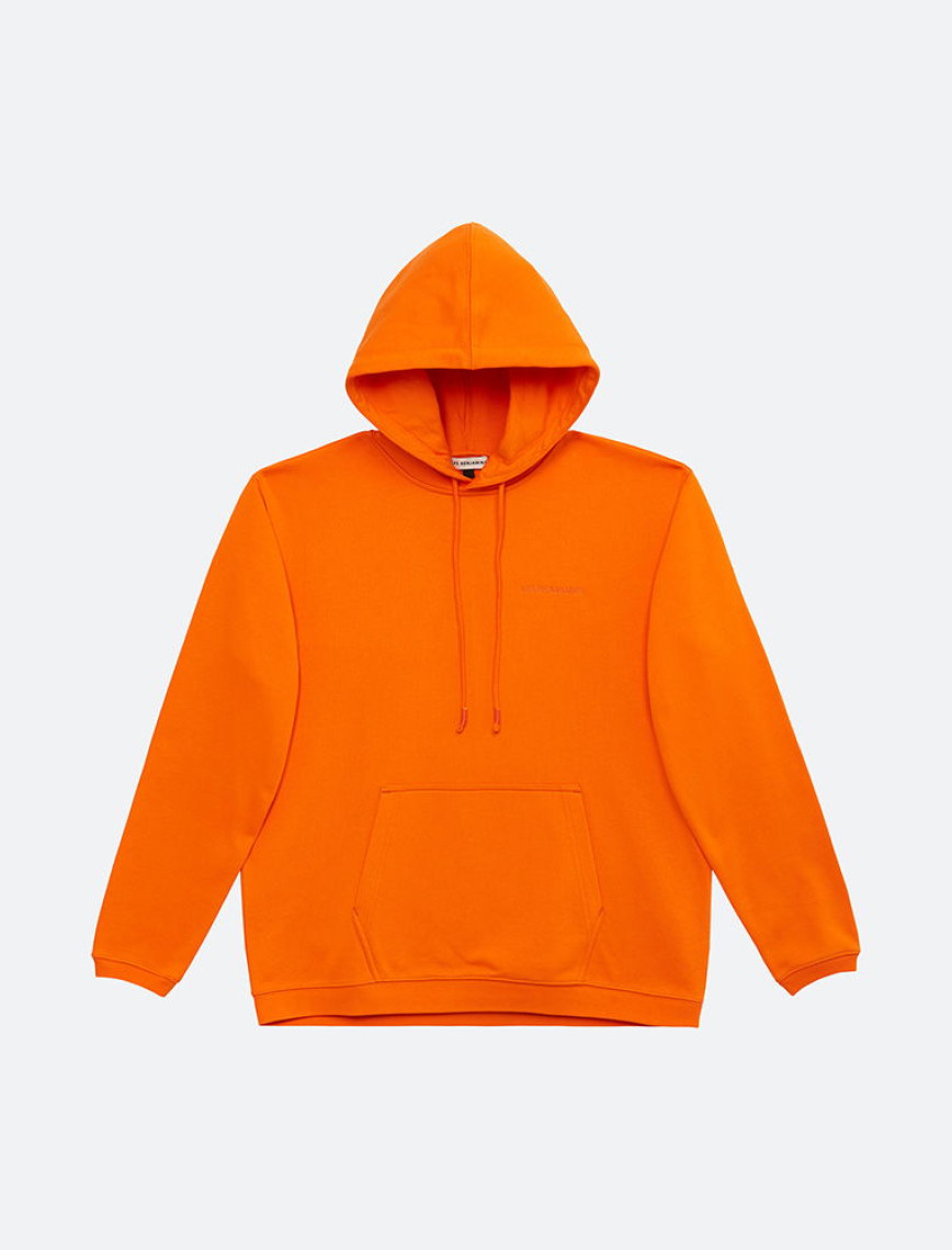 Les Benjamins Essentials Erkek Turuncu Hoodie Les Benjamins Essentials Erkek Turuncu Hoodie