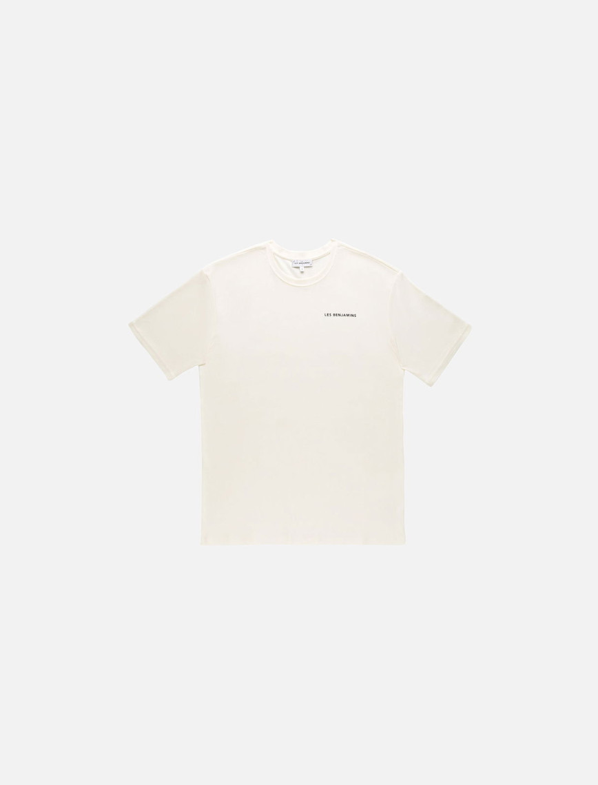 Les Benjamins Core Erkek Beyaz T-Shirt Les Benjamins Core Erkek Beyaz T-Shirt